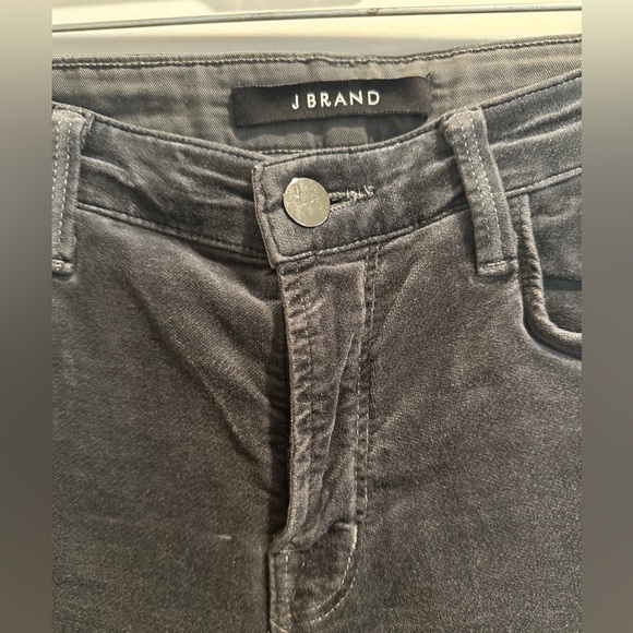 J Brand Velvet Maria High Rise Flare Bell Bottom Jeans Size 25 Grey - Picture 13 of 15